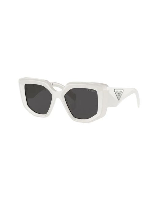 Prada Gray Cat-Eye Frame Sunglasses