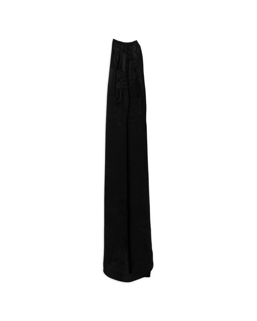 Furla Black Pattern Scarf