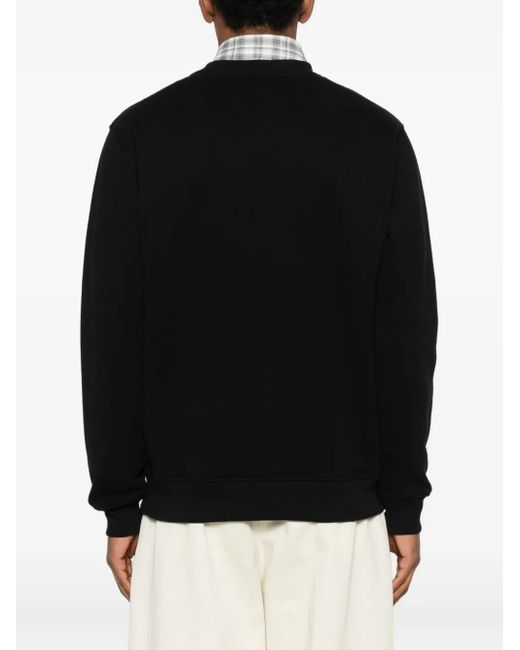 Drole de Monsieur Black Ice Skating Waiter Sweatshirt for men