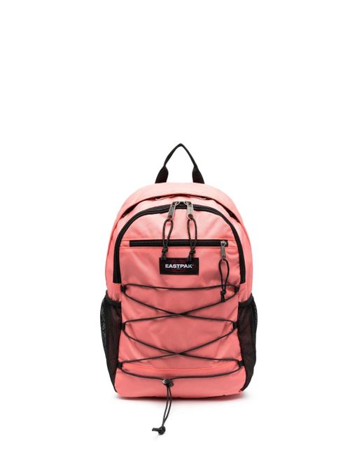 Eastpak Quidel Logo-patch Backpack in Red | Lyst