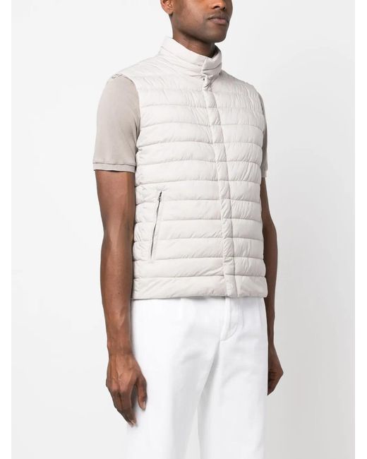 Herno White Vest for men