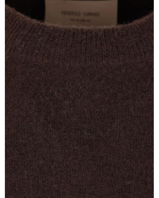 10 Corso Como Brown X Federico Curradi Crew-Neck Sweater for men