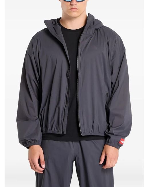 The North Face Blue Logo-Patch Jacket for men