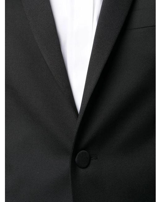Tagliatore Black Tailored Single-Breasted Dinner Suit for men