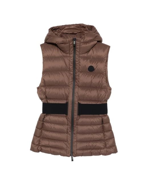 Moncler Brown Polyamide Melia Vest