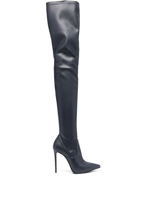 Le Silla Black Eva 115Mm Thigh-High Boots