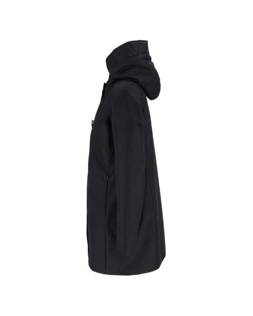 Fay Blue Toggle Hooded Coat