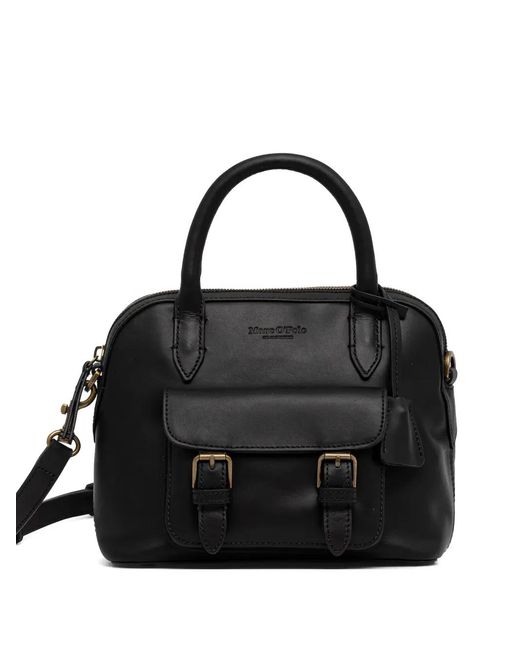 Marc O' Polo Black Small Leather Cross Body