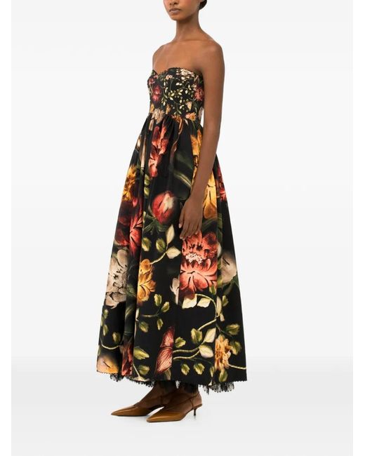 Agua Bendita White Tonia Paramo Maxi Dress
