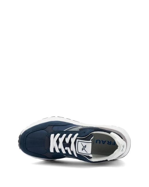 Frau Blue Baskets En Cuir À Empiècements for men
