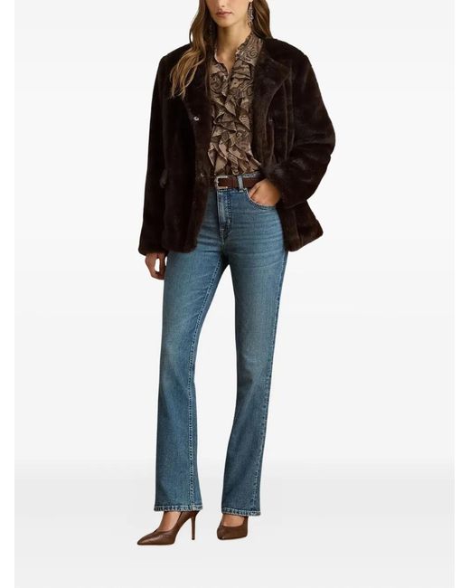 Ralph Lauren Black Buttoned Jacket