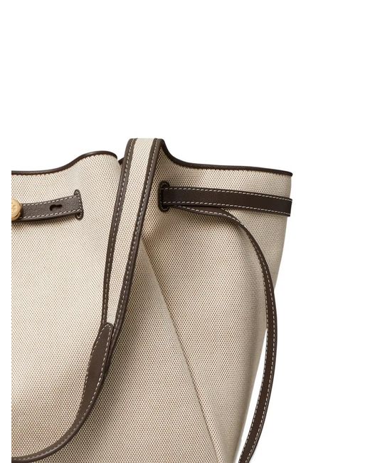Borsa Tote di Tory Burch in Natural