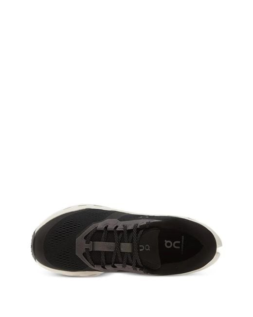 On Shoes Black Lace-Up Sneakers for men