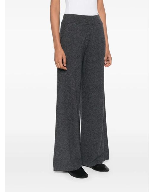 Philo-Sofie Cashmere Gray Knitted Trousers