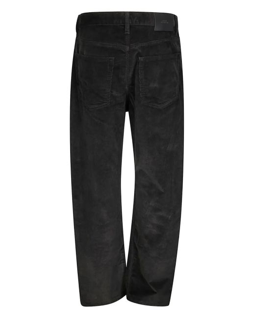 Studio Nicholson Black Corduroy Trousers