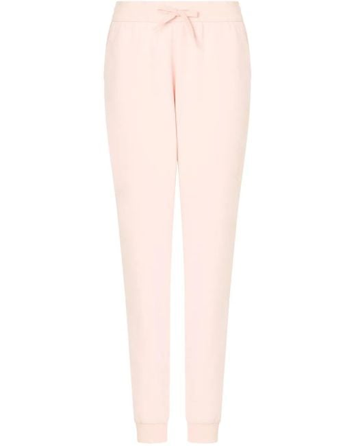 ARMANI EXCHANGE Pink Jogginghose Mit Stretch