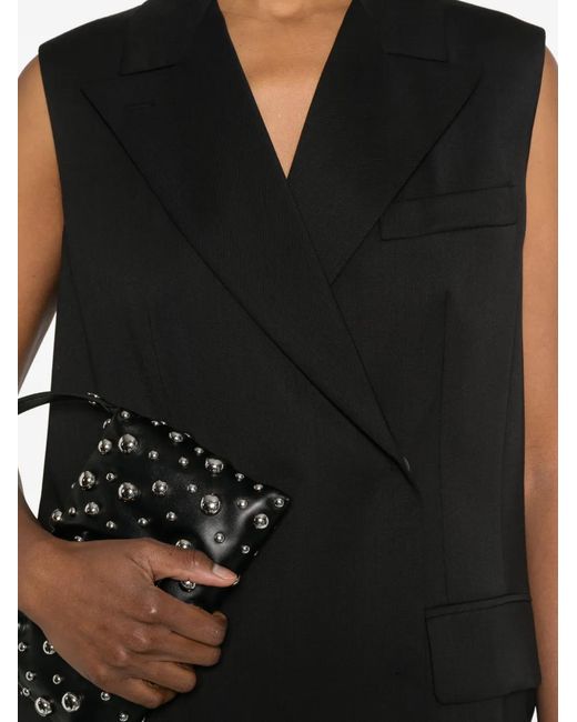 Sportmax Black Tone Belt Gilet
