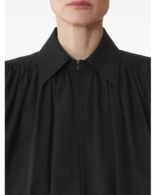 Top Con Cremallera Lanvin de color Black