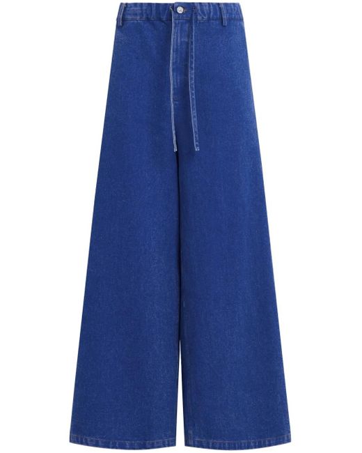Jeans A Gamba Ampia di Marni in Blue da Uomo