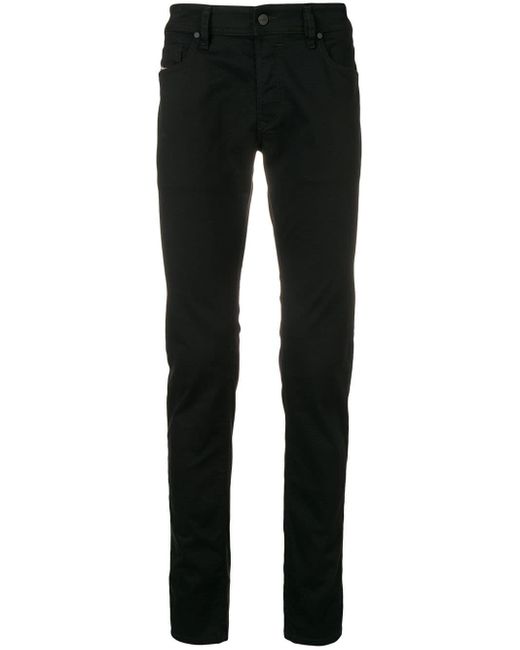 DIESEL Black Sleenker 069ei Skinny Jeans for men