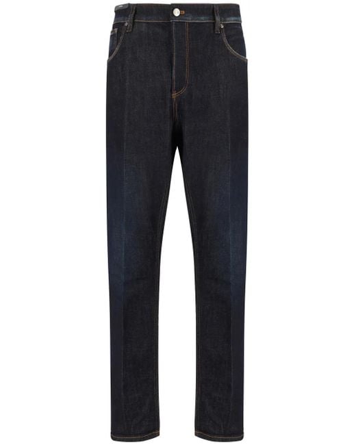 PT Torino Blue Straight-Leg Jeans for men