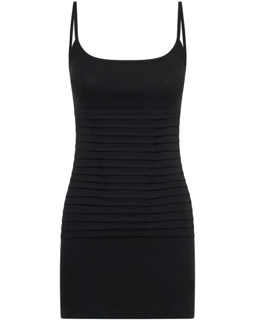 Dion Lee Midi-jurk Met Print in het Black