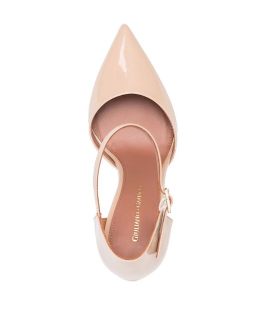 Giuliano Galiano Pink Jil 115Mm Leather Pumps