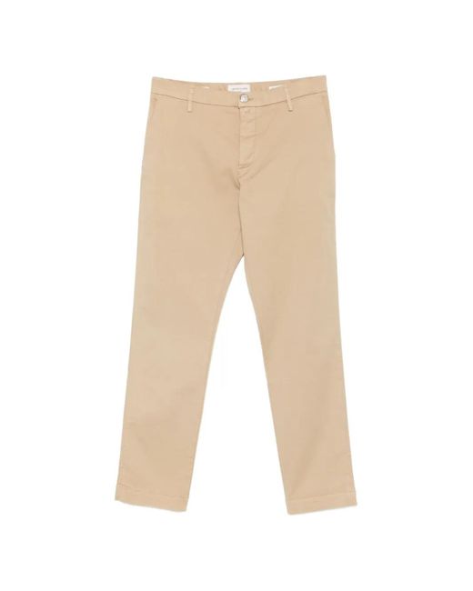 Jacob Cohen Natural Pantalon À Fermeture Boutonnée for men