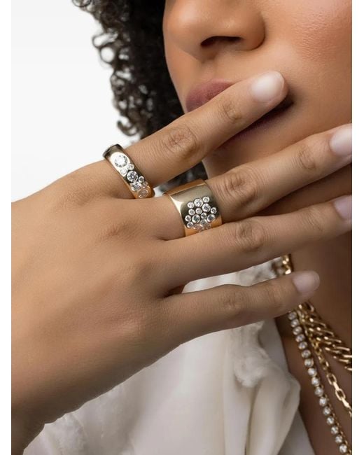 UNIFORM OBJECT Natural Diamond Mega Cuff Ring
