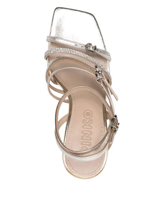 Pinko White Flat Shoes