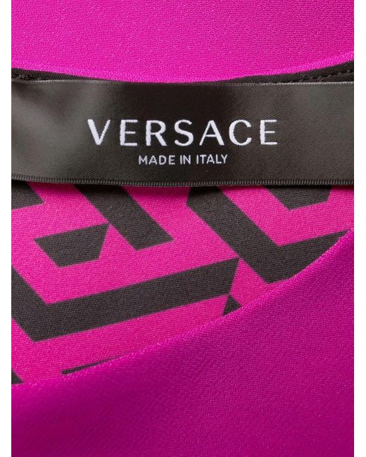 Versace Pink Cady Mini Dress