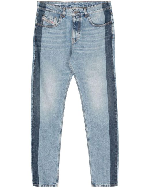 DIESEL Mid Waist Skinny Jeans in het Blue voor heren