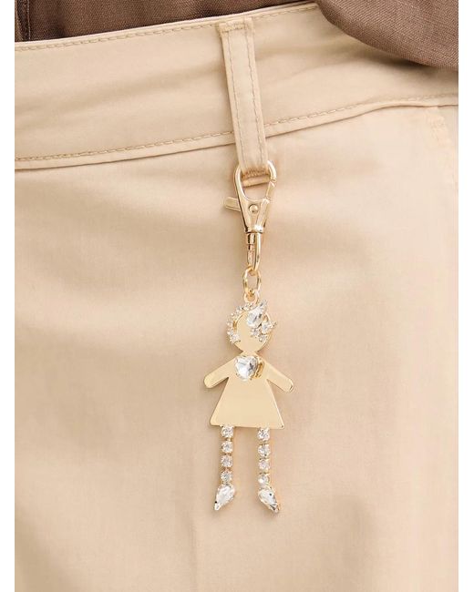 Fracomina Natural Charm-Detail Wide-Leg Trousers