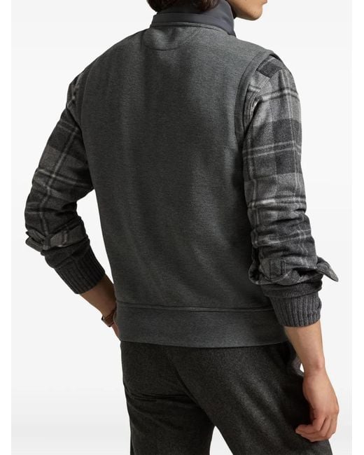 Polo Ralph Lauren Gray Hooded Gilet for men
