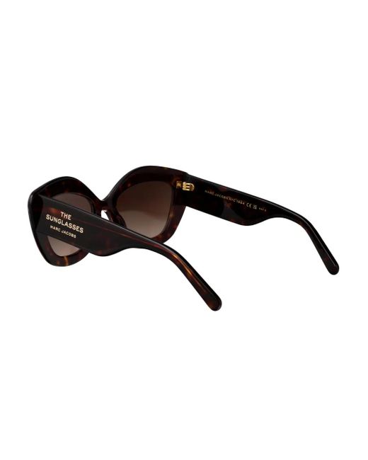 Marc Jacobs キャットアイ サングラス Brown