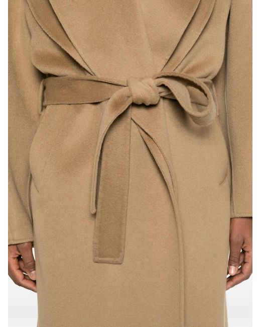 Rohe Natural Signature Scarf Coat