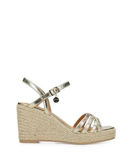 Mexx Natural Strappy Wedge Espadrilles