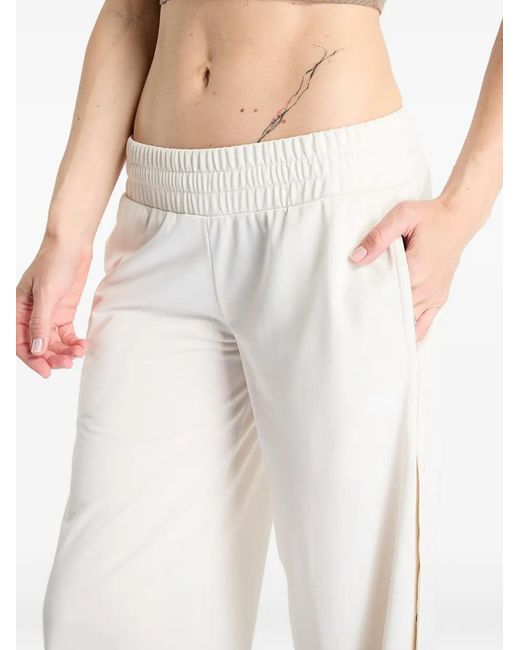PUMA White Wardrobe Essentials Track Pants