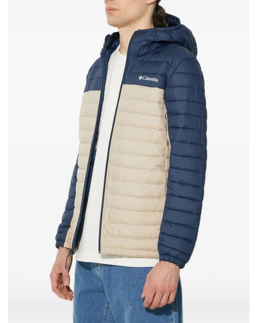 Columbia Blue Falls Hooded Quilted Jacket for men