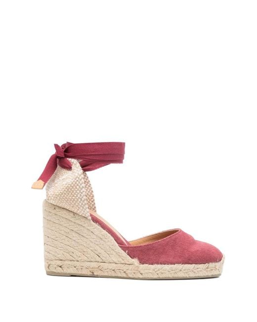 Castaner Pink Wedges