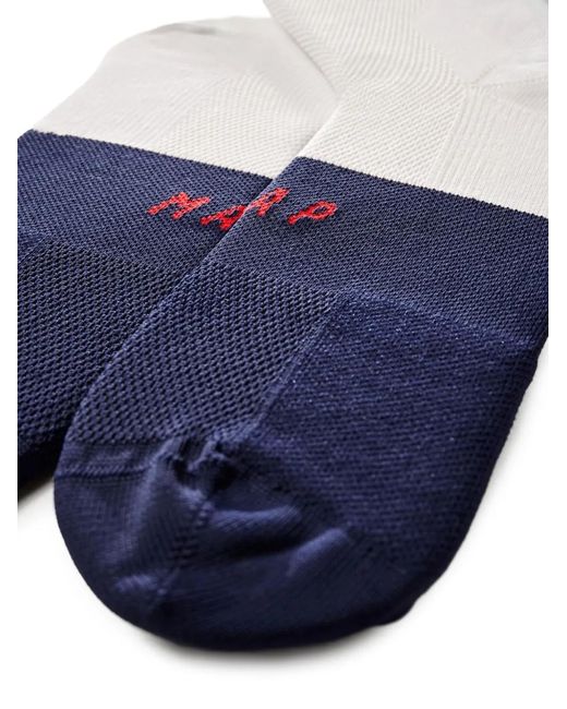 MAAP Blue Logo-Embellishment Socks