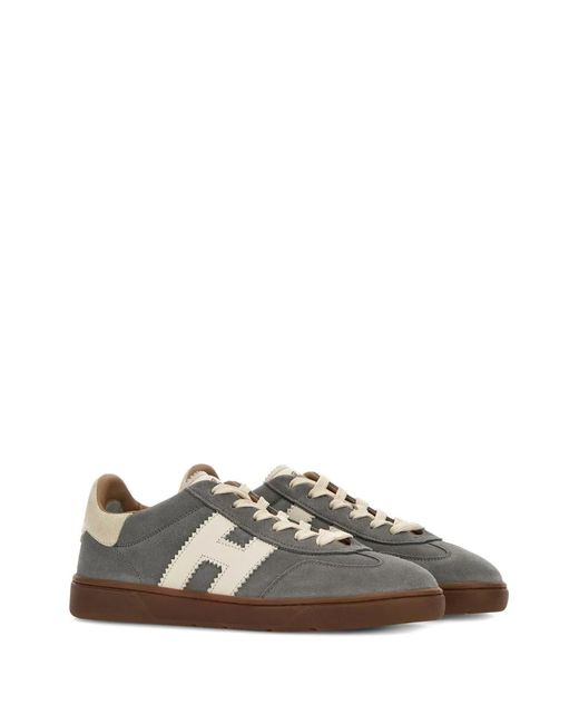 Hogan Brown Cool Sneakers