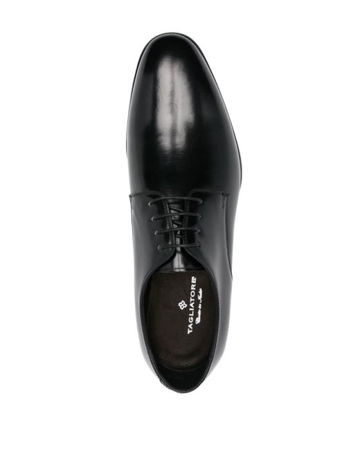 Tagliatore Oxford-Schuhe mit Einsätzen in Black für Herren