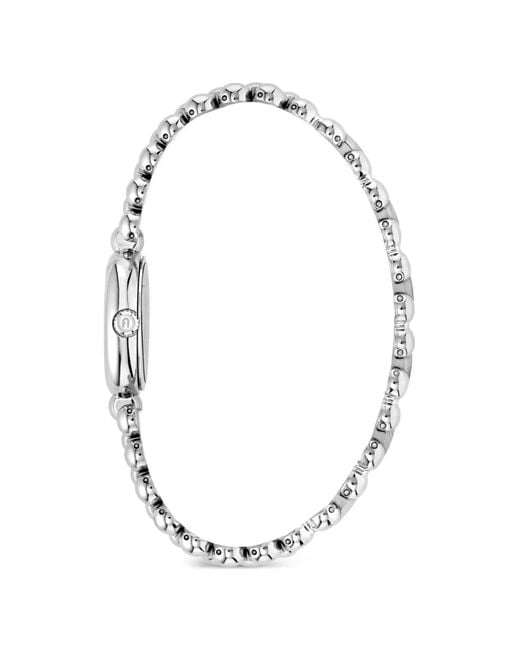Furla White Oval Case 23Mm Watch