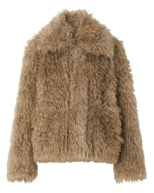 Burberry Brown Klassische Oversized-Jacke