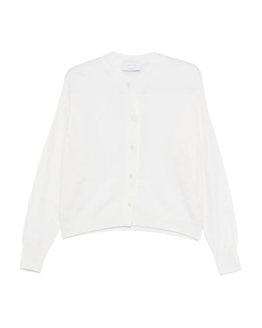 Daniele Fiesoli White Long-Sleeved Cardigan