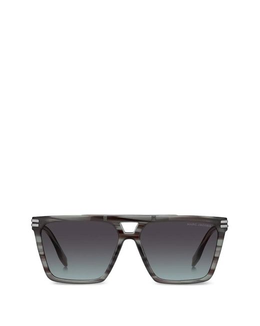 Marc Jacobs Gray Square-Frame Sunglasses for men