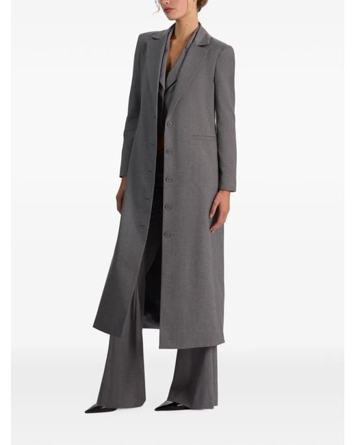Alice + Olivia Gray Irvin Button-Front Blazer