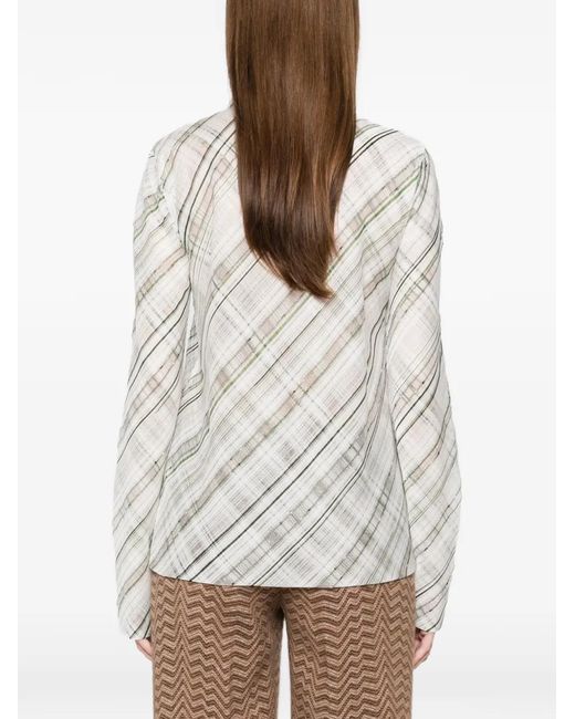 Missoni White Long-Sleeve Shirt