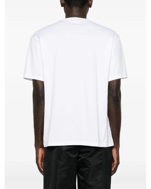 Undercover White X Cindy Sherman Graphic-Patch T-Shirt for men